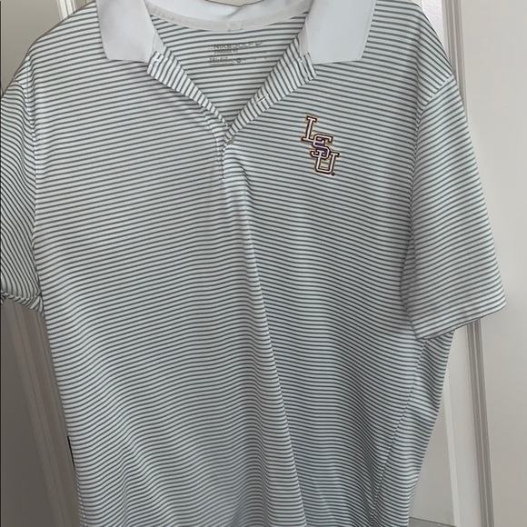 lsu nike polo